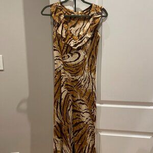 Cia Lucia Federica Dress | Tiger Print